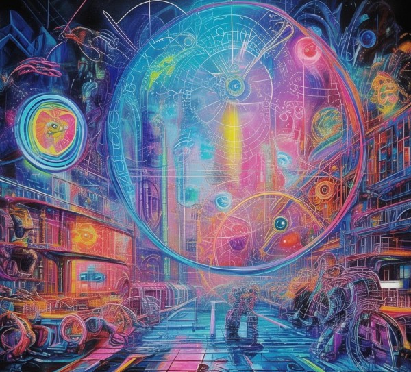 科技与创新的视觉密码，获得一等奖的绘画之谜